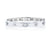 Eye Love Bangle with Five Pave Diamond Eyes